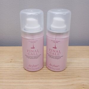 Lot of 2 Drybar FINAL CALL Frizz & Static Control Mist 0.9oz/25g Travel Mini New